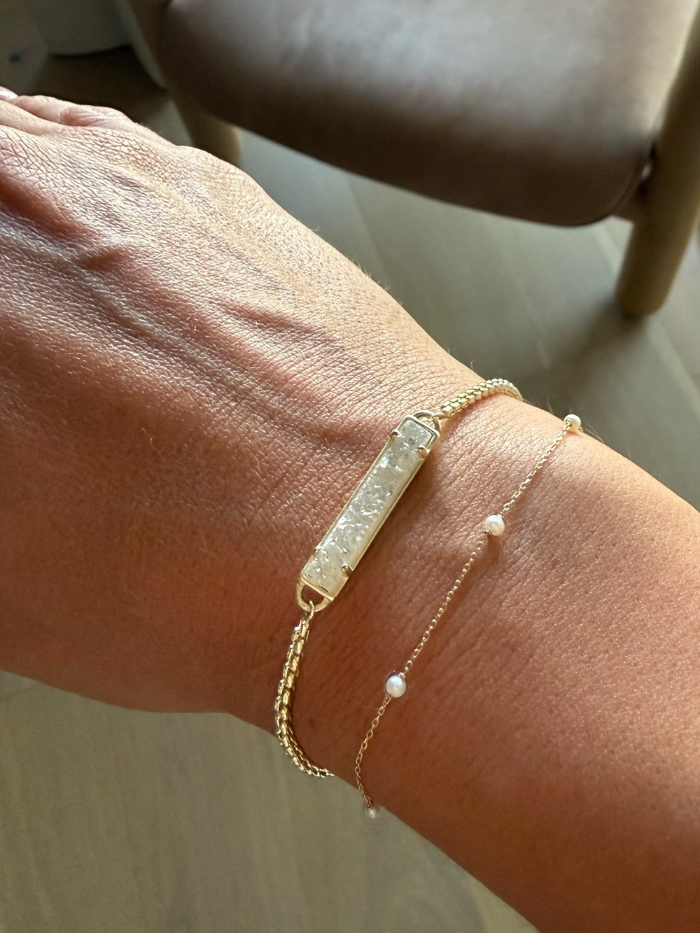 Kendra Scott gold bracelet